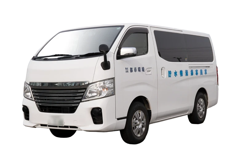 貯水槽清掃専用車